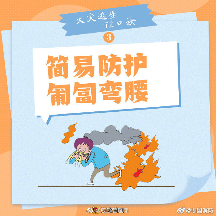 【火災逃生怎么辦？牢記“72字”消防口訣】